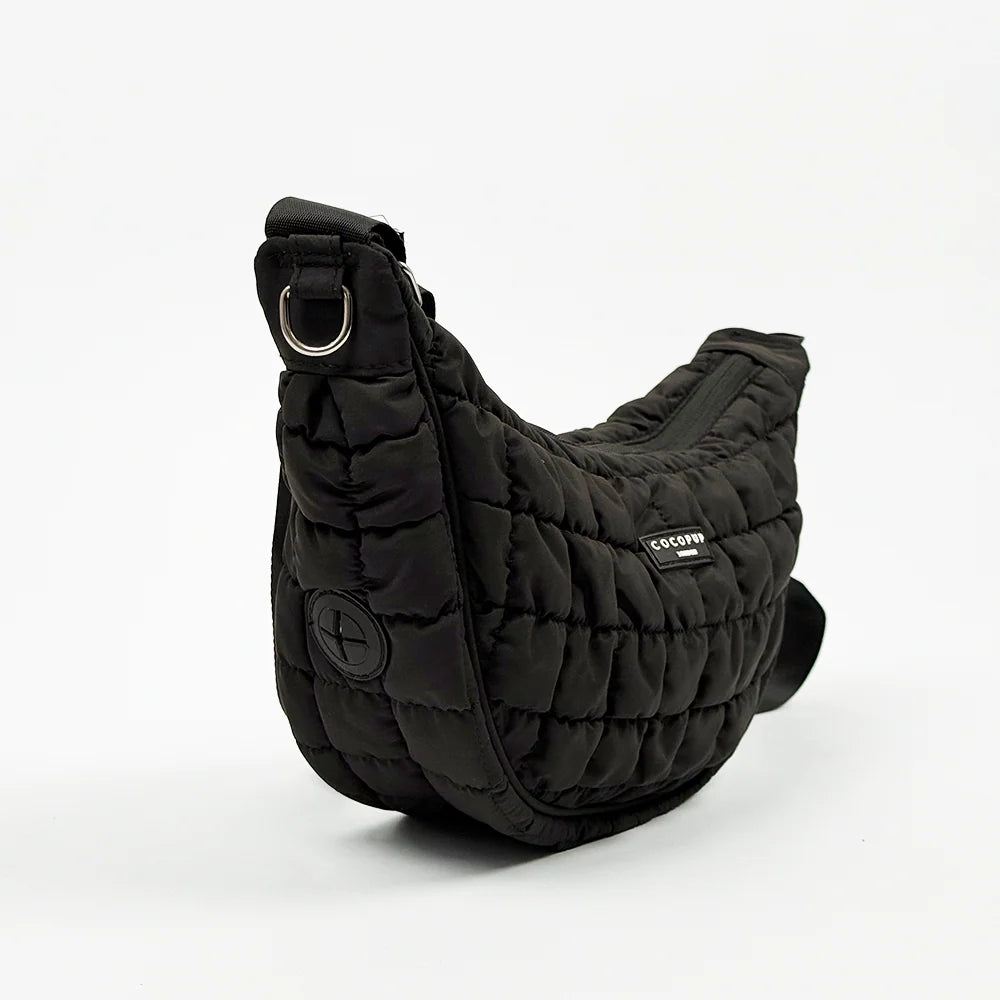 sac croissant promenade chien cocopup london noir