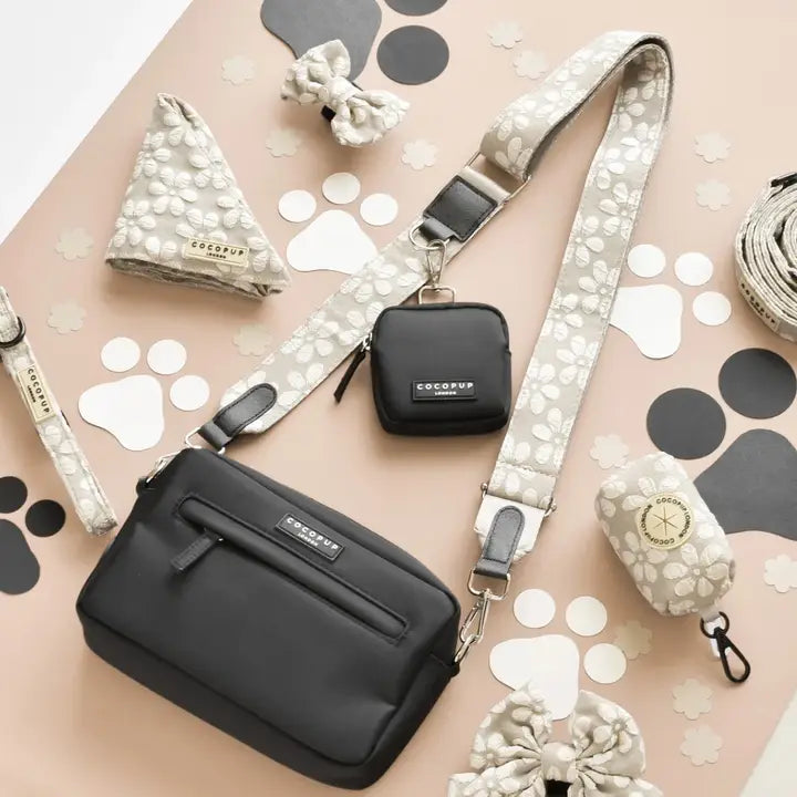 Sac de Promenade Noir pour Chiens CocoPup - Boutique DOG DELICAT