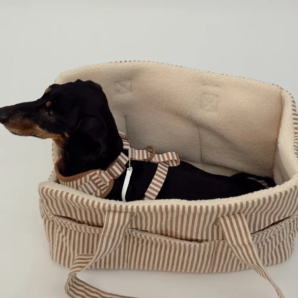 Sac de transport pour chien London Linen CocoPup London – CocoPup London – DOG DéliCAT