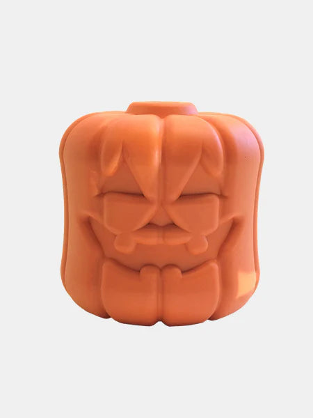 Jouet pour chien SodaPup Jack-O-Lantern en caoutchouc naturel, forme citrouille