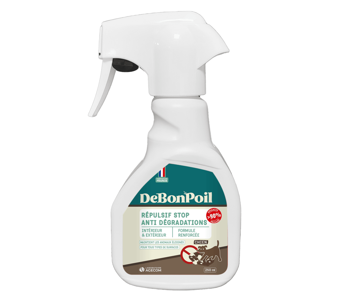 Spray répulsif chien intérieur extérieur DeBonPoil – DeBonPoil – DOG DéliCAT