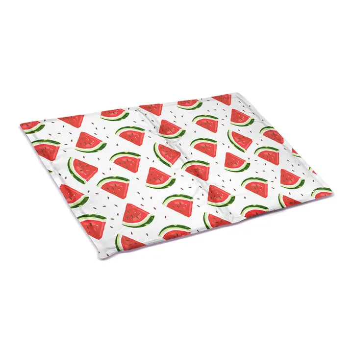 Tapis rafraîchissant pour chien Croci en forme de pastèque – été