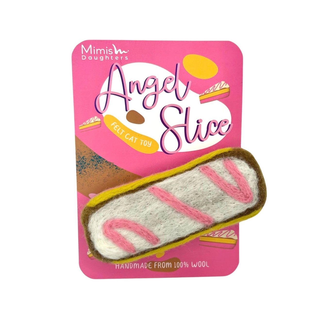 Angel Slice – Jouet kicker en feutre pour chat - MIMI'S DAUGHTER - DOG DéliCAT