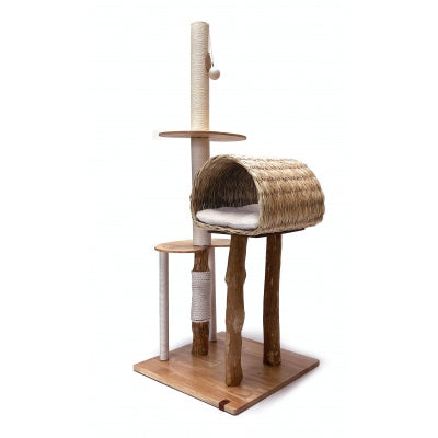 arbre à chat design bois naturel