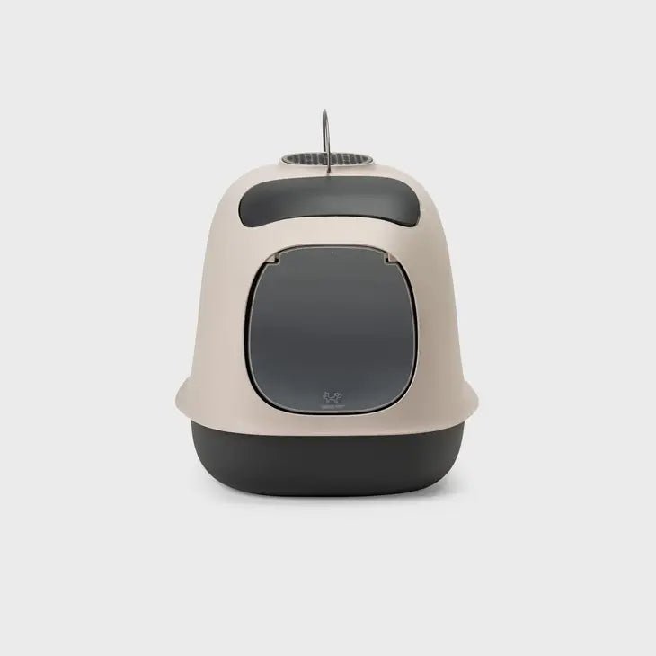 Bac à litière design avec filtre anti - odeur et accessoires intégrés - UNITED PETS - DOG DéliCAT