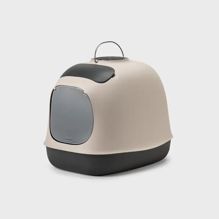 Bac à litière design avec filtre anti - odeur et accessoires intégrés - UNITED PETS - DOG DéliCAT