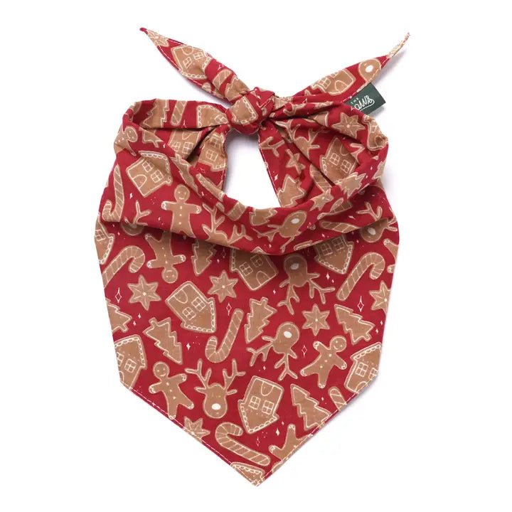 Bandana De Noël Pour Chien – Cookies Du Père Noël - The Paws - DOG DéliCAT