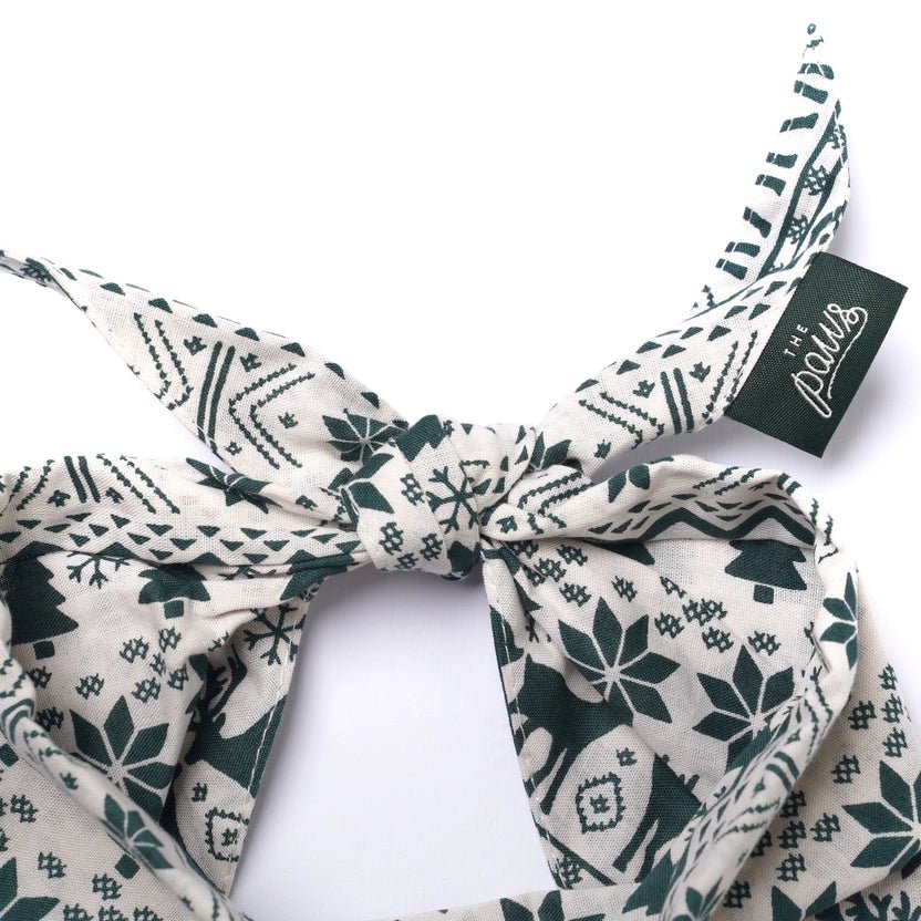 Bandana De Noël Pour Chien – Hygge 🦌 - The Paws - DOG DéliCAT