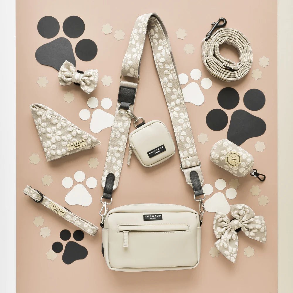 Bandoulière de Sac de Promenade pour Chiens - Moka, Chic et Confortable - COCOPUP LONDON - DOG DéliCAT