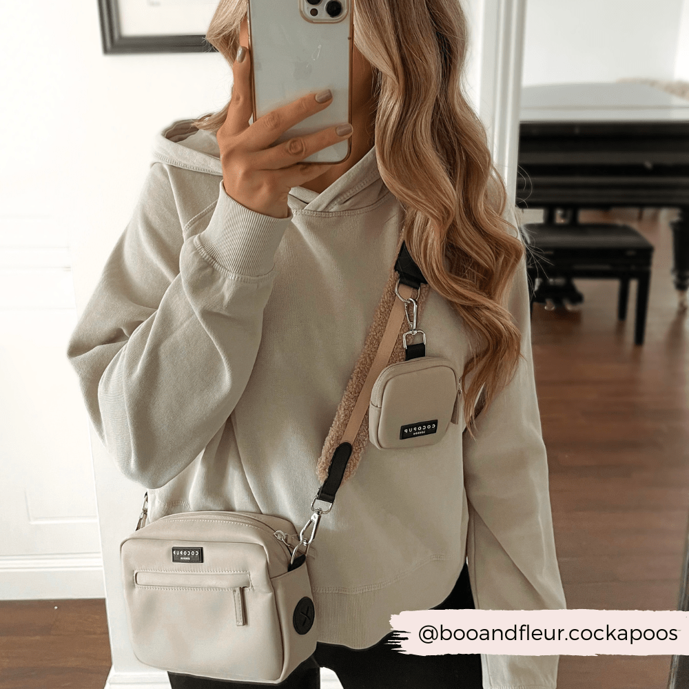 Bandoulière de sac Teddy Rupert – douce, chic & ajustable - COCOPUP LONDON - DOG DéliCAT