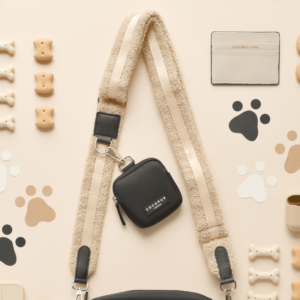 Bandoulière de sac Teddy Rupert – douce, chic & ajustable - COCOPUP LONDON - DOG DéliCAT