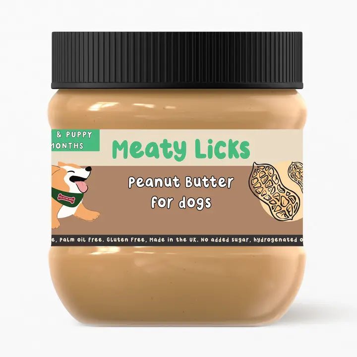 Beurre de cacahuète à lécher pour chien Meaty Licks – Meaty Licks – DOG DéliCAT