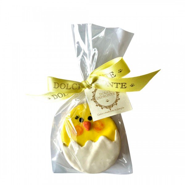 Biscuit de Pâques pour Chien - Œuf et Poussin 64g - DOLCI IMPRONTE - DOG DéliCAT