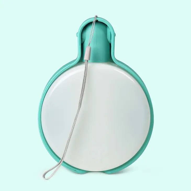 Bouteille de voyage pour chien design Bleue Aquamarine - UNITED PETS - DOG DéliCAT