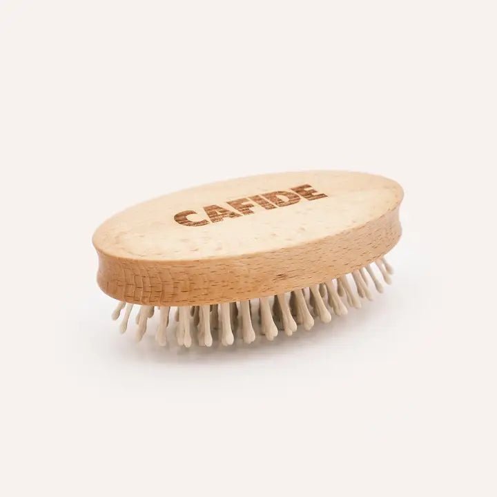 Brosse de massage en bois pour chien Teo - CAFIDE - DOG DéliCAT