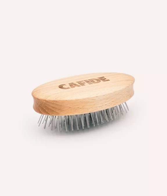 Brosse pour chien à poils longs en bois de hêtre - CAFIDE - DOG DéliCAT