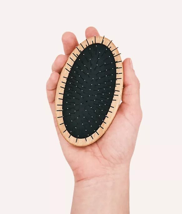 Brosse pour chien à poils longs en bois de hêtre - CAFIDE - DOG DéliCAT