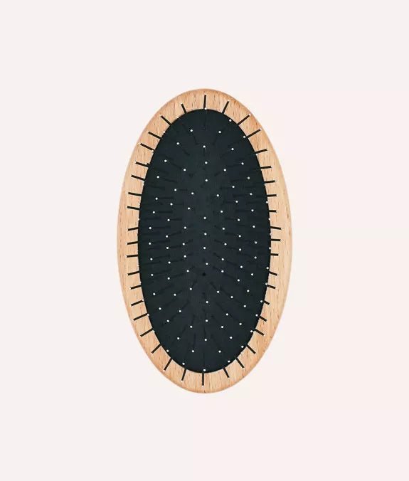 Brosse pour chien à poils longs en bois de hêtre - CAFIDE - DOG DéliCAT