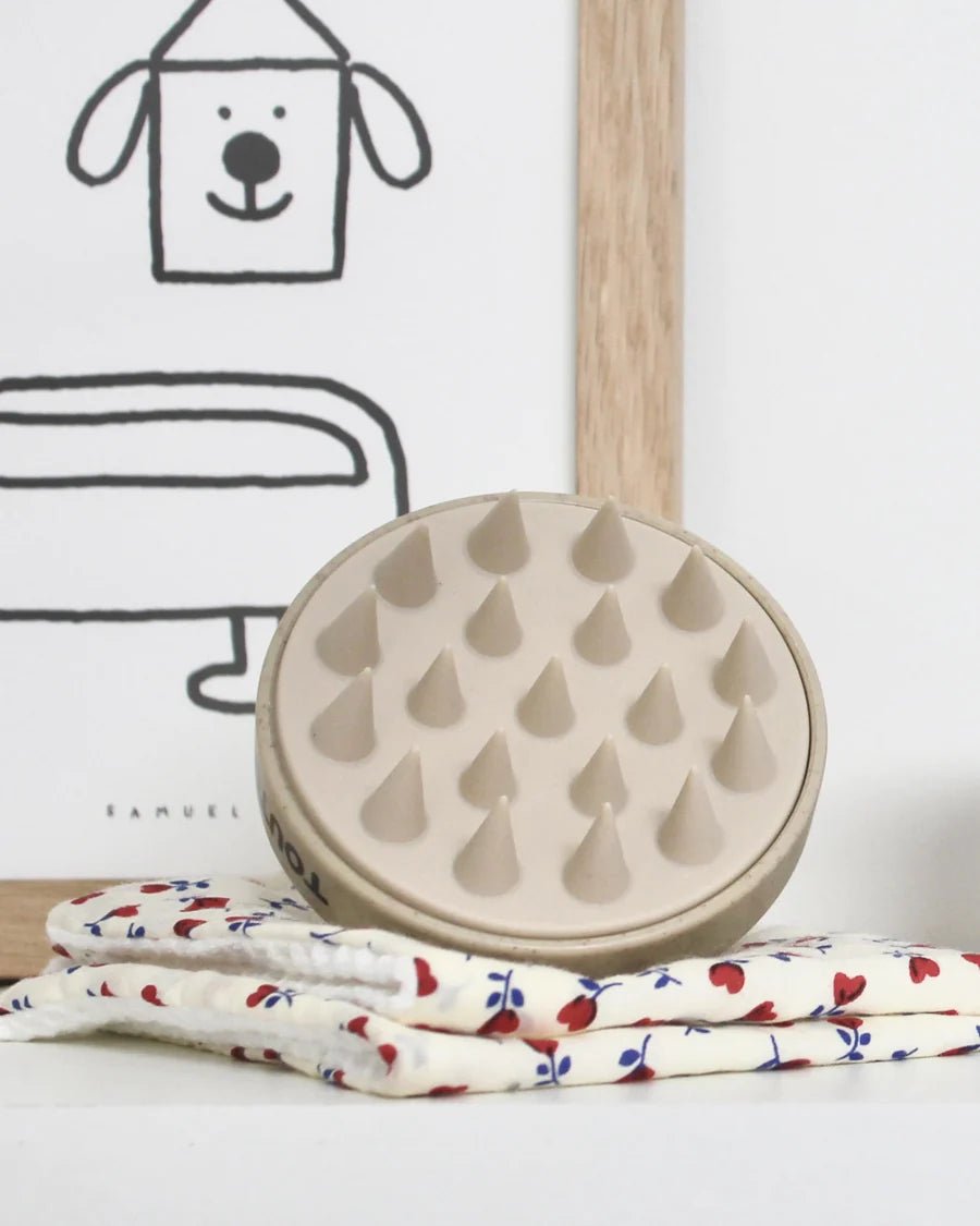 Brosse pour Chien pour la Douche en Silicone - TOUTOU PETCARE - DOG DéliCAT
