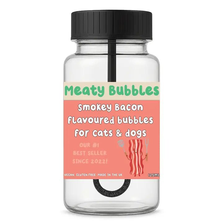 Bulles aromatisées pour chien et chat Meaty Bubbles – Apex Pet Products – DOG DéliCAT