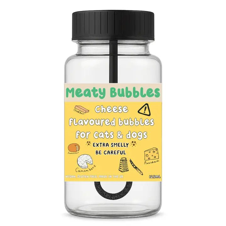 Bulles aromatisées pour chien et chat Meaty Bubbles – Apex Pet Products – DOG DéliCAT