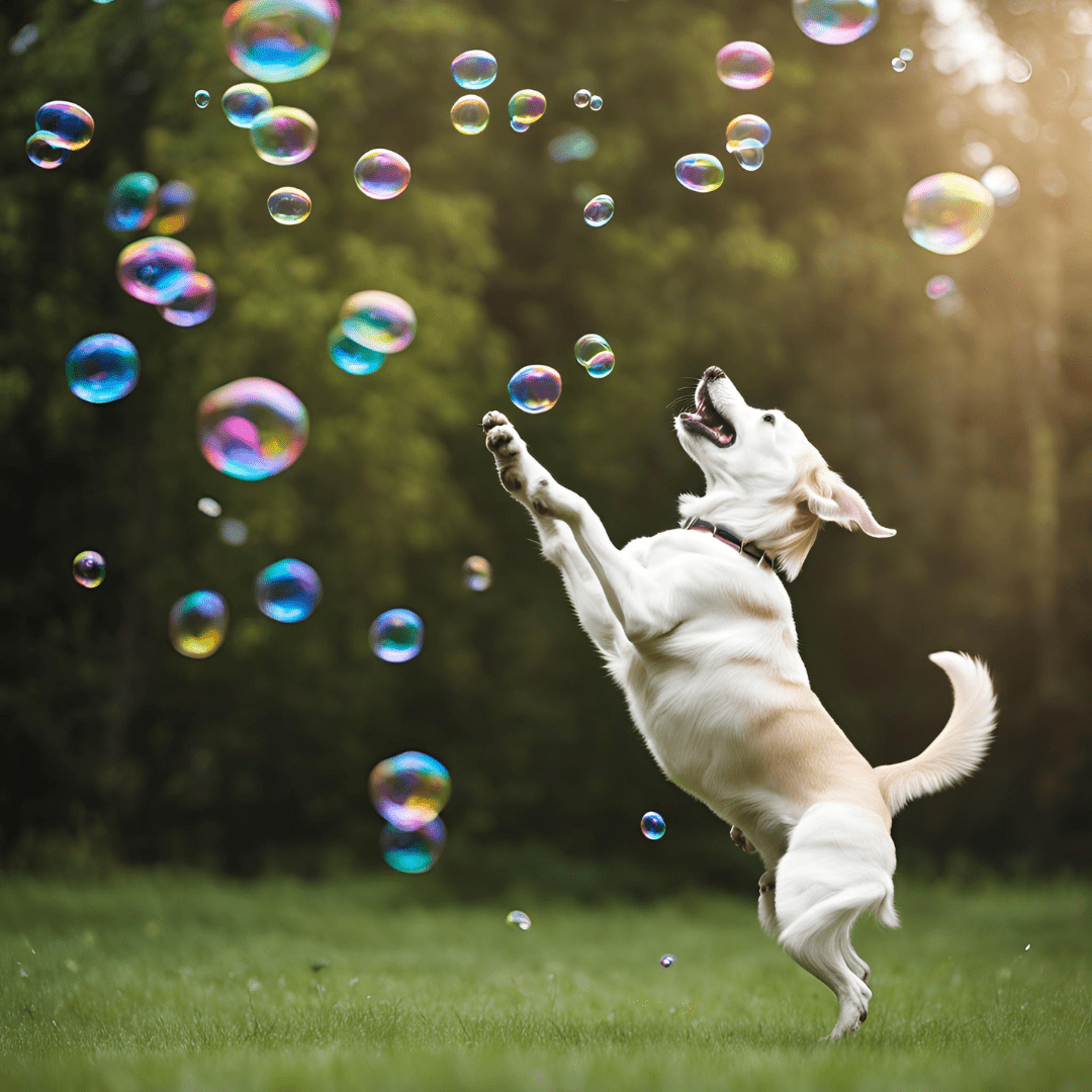 Bulles Aromatisées pour Chiens et Chats (150 ml) - Meaty Bubbles - DOG DéliCAT
