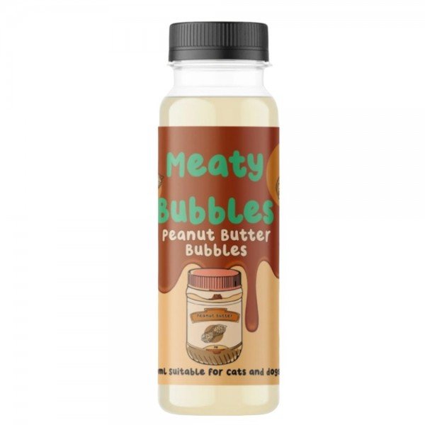 Bulles Aromatisées pour Chiens et Chats (150 ml) - Meaty Bubbles - DOG DéliCAT