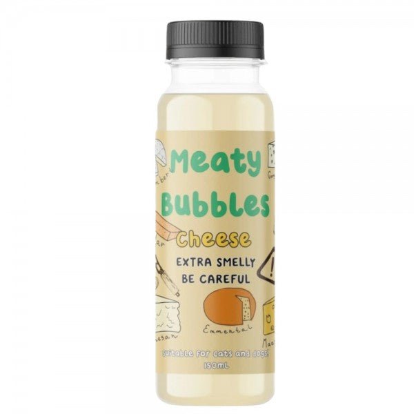 Bulles Aromatisées pour Chiens et Chats (150 ml) - Meaty Bubbles - DOG DéliCAT