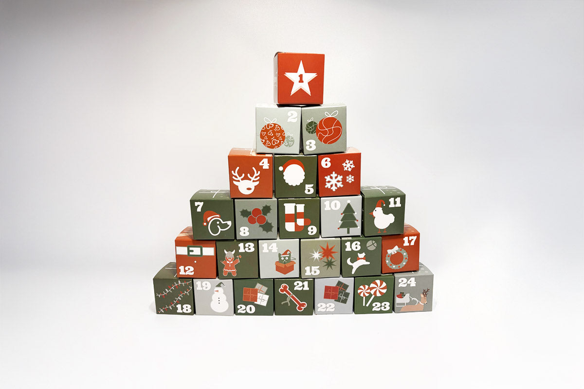 calendrier de l’avent chien 2025 friandises naturelles evident