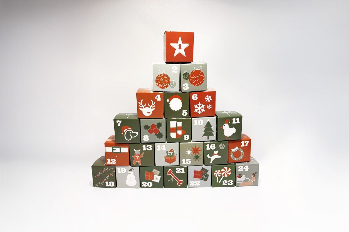 Calendrier de l’Avent chien 2025 – gourmandises Evident - EVIDENT - DOG DéliCAT