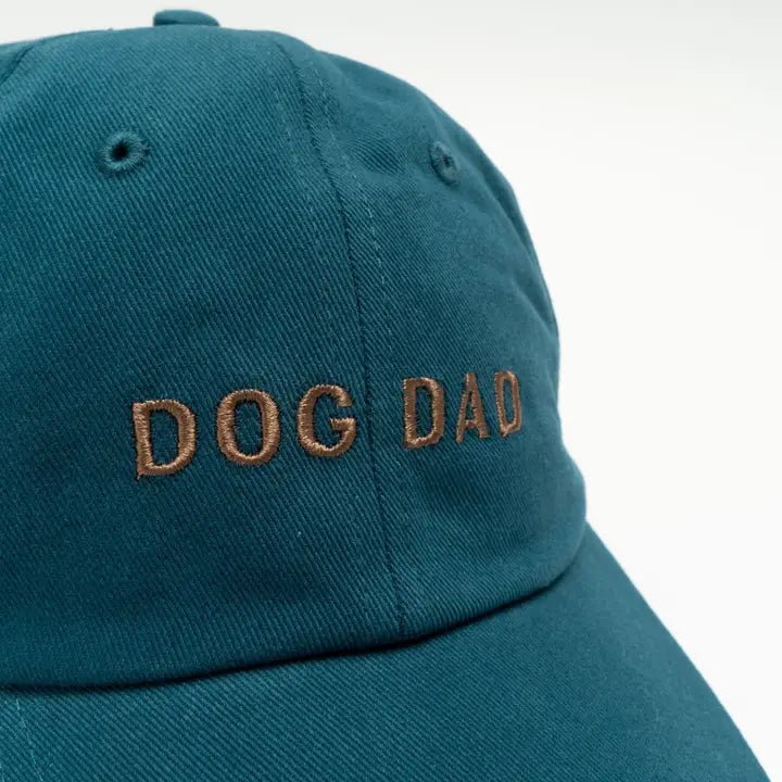 Casquette DOG DAD bleu – élégance pour papas de chiens - LUCY & CO - DOG DéliCAT
