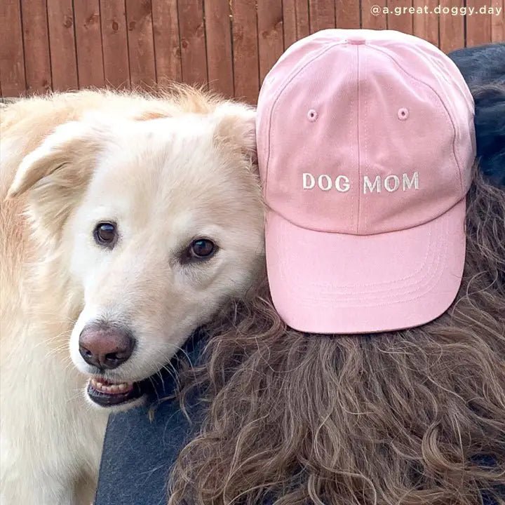 Casquette DOG MUM blush – style tendre pour amoureuses des chiens - LUCY & CO - DOG DéliCAT