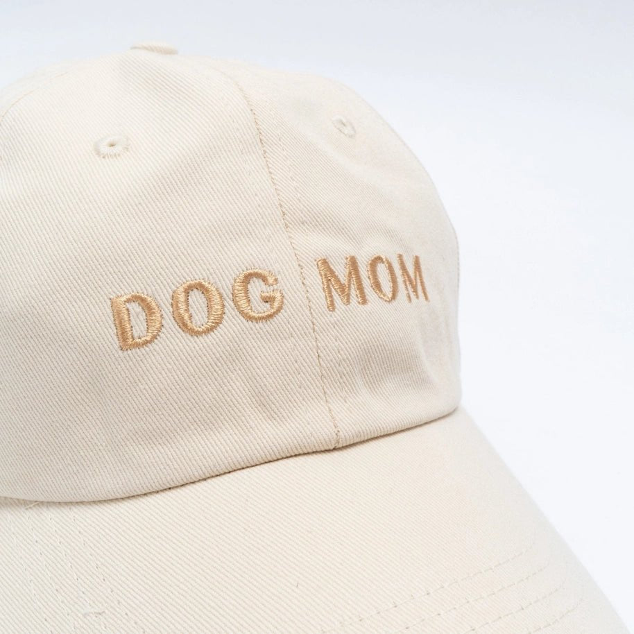 Casquette DOG MUM ivoire – pour mamans de chiens élégantes - LUCY & CO - DOG DéliCAT