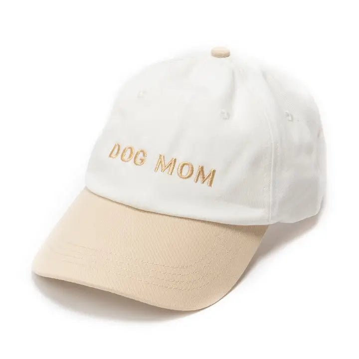 casquette maman chien bicolore ivoire Lucy & Co. – Lucy & Co. – DOG DéliCAT
