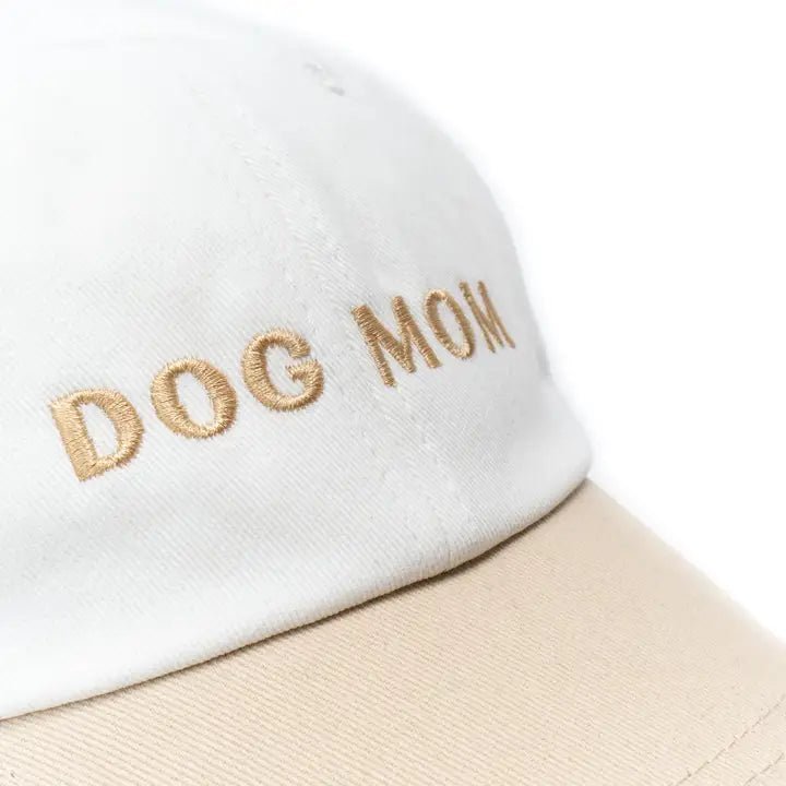 casquette maman chien bicolore ivoire Lucy & Co. – Lucy & Co. – DOG DéliCAT