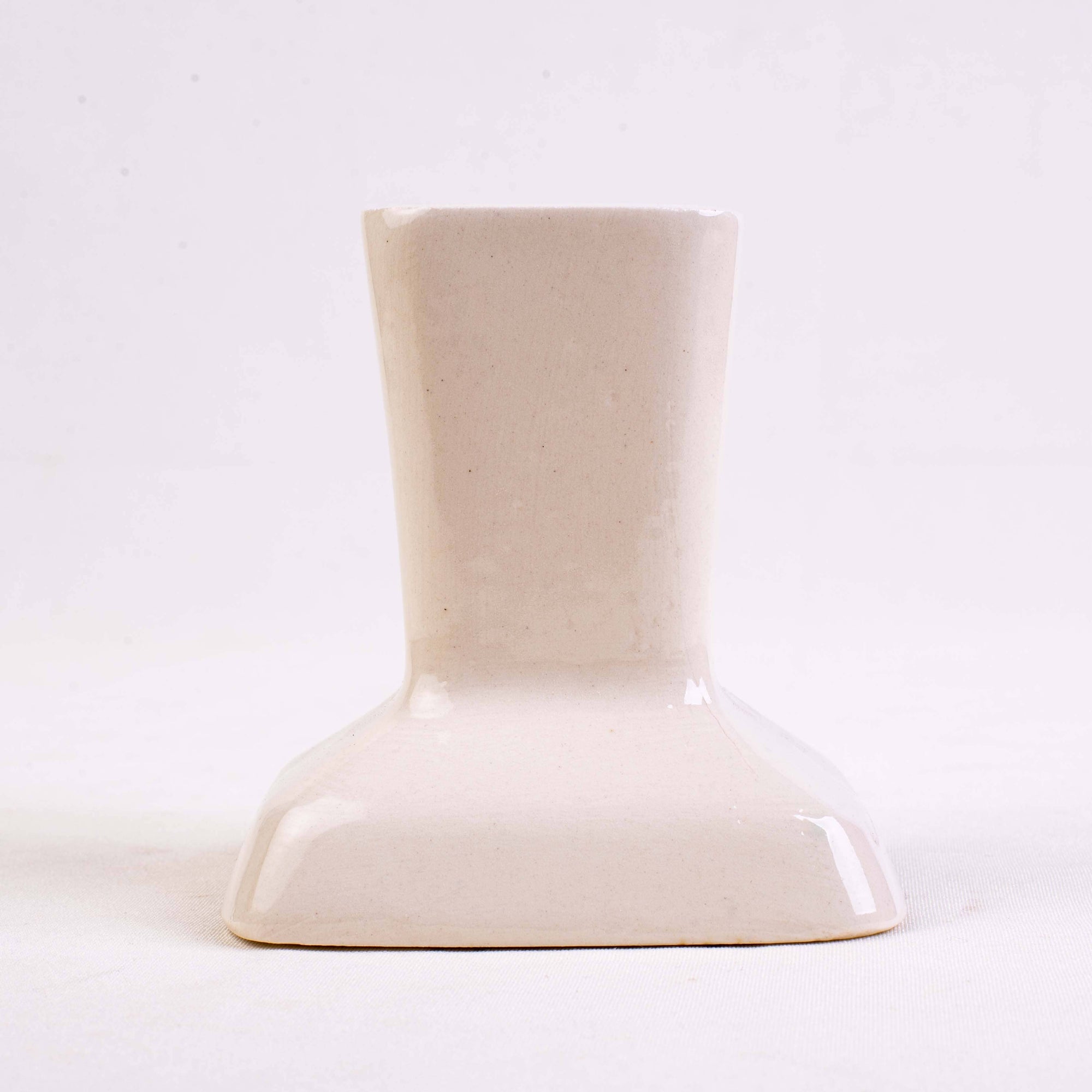 Vase d'Herbe à Chat en Céramique avec Graines et Terre