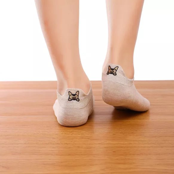 Chaussettes Basses Dog avec Languette – Confort et Style au Quotidien - TITES CHAUSSETTES - DOG DéliCAT