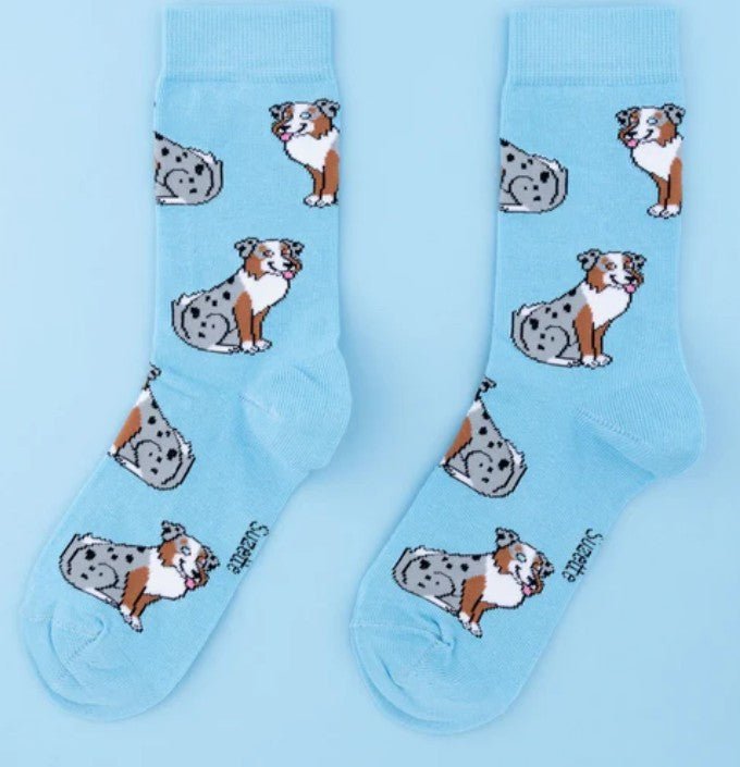 Chaussettes Berger Australien – Douceur & style au quotidien - COUCOU SUZETTE - DOG DéliCAT