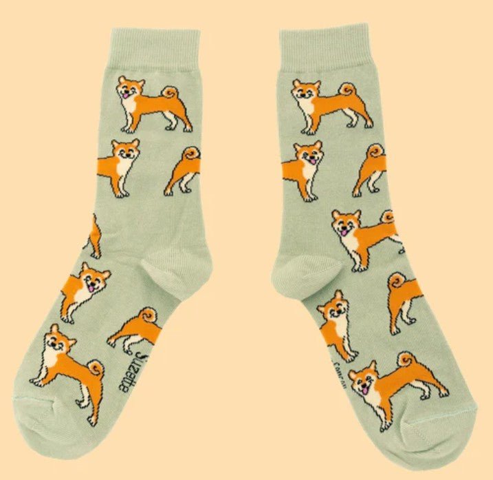 Chaussettes Shiba – Malicieuses & pleines de caractère - COUCOU SUZETTE - DOG DéliCAT
