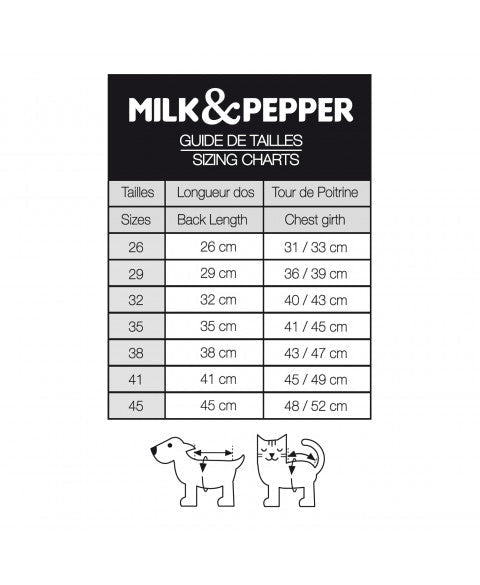 Ciré Babord & Tribord rose pour chien – Élégance marine sous la pluie - MILK&PEPPER - DOG DéliCAT