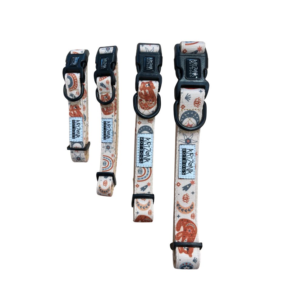 collier luna bear pour chien en nylon réglable