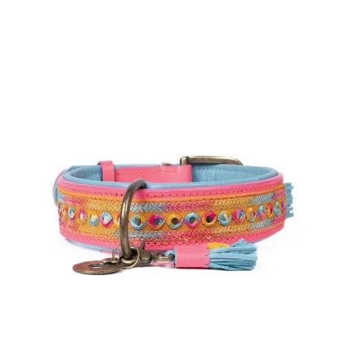 Collier pour chien Indian Summer - DWAM | Style boho & paillettes - DOG WITH A MISSION - DOG DéliCAT