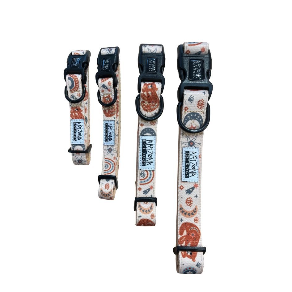 Collier pour chien Luna Bear – douceur céleste & réglable - ARIZONA HOT DOGS - DOG DéliCAT