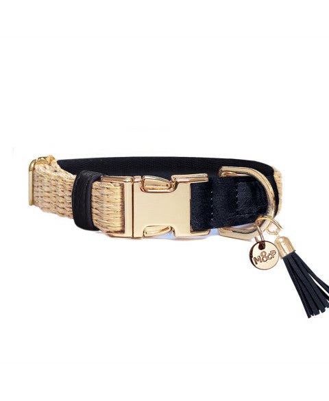 Collier réglable Selena paille marine Milk & Pepper – Milk & Pepper – DOG DéliCAT