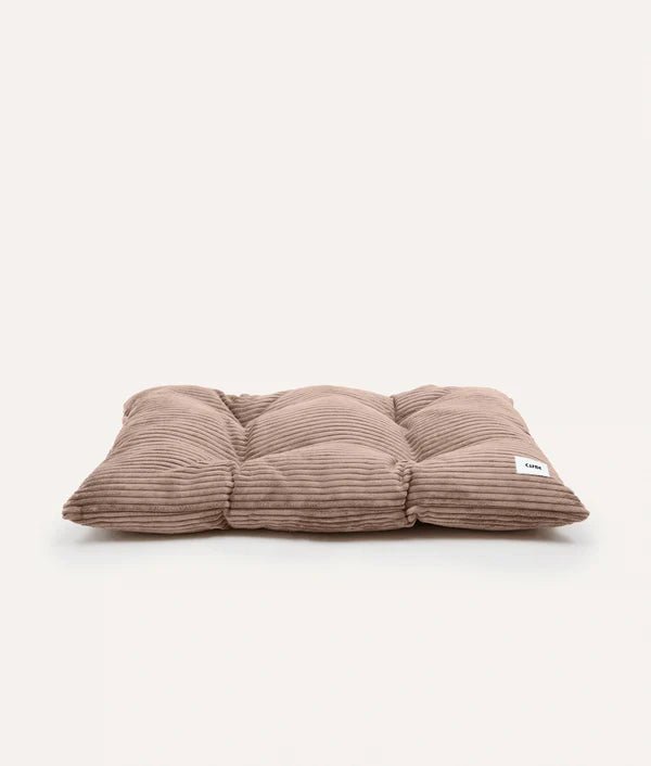 Coussin chien velours côtelé beige Bela – Cafide - CAFIDE - DOG DéliCAT
