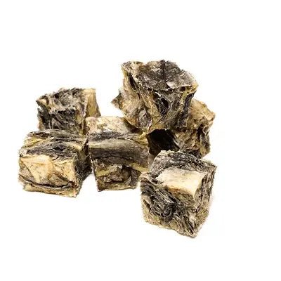 Cubes de peau de morue séchée pour chien Eli – Eli Pet Products – DOG DéliCAT