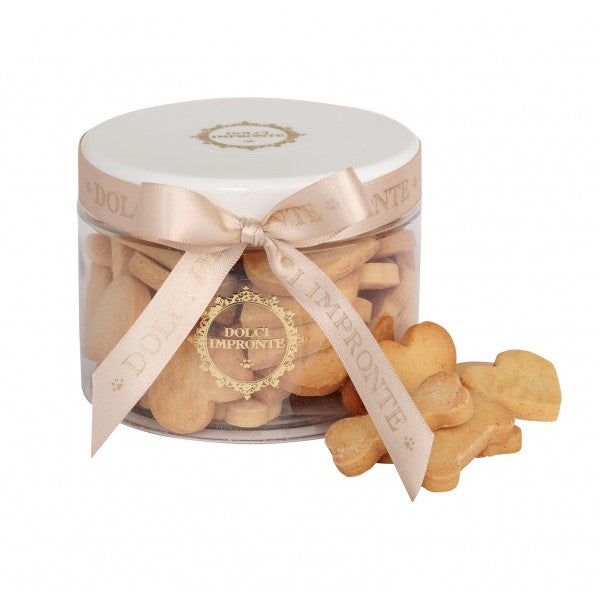 Pot de Mignons Mixtes 230g - Biscuits Artisanaux Assortis pour Chien - Dolci Impronte® chez DOG DELICAT