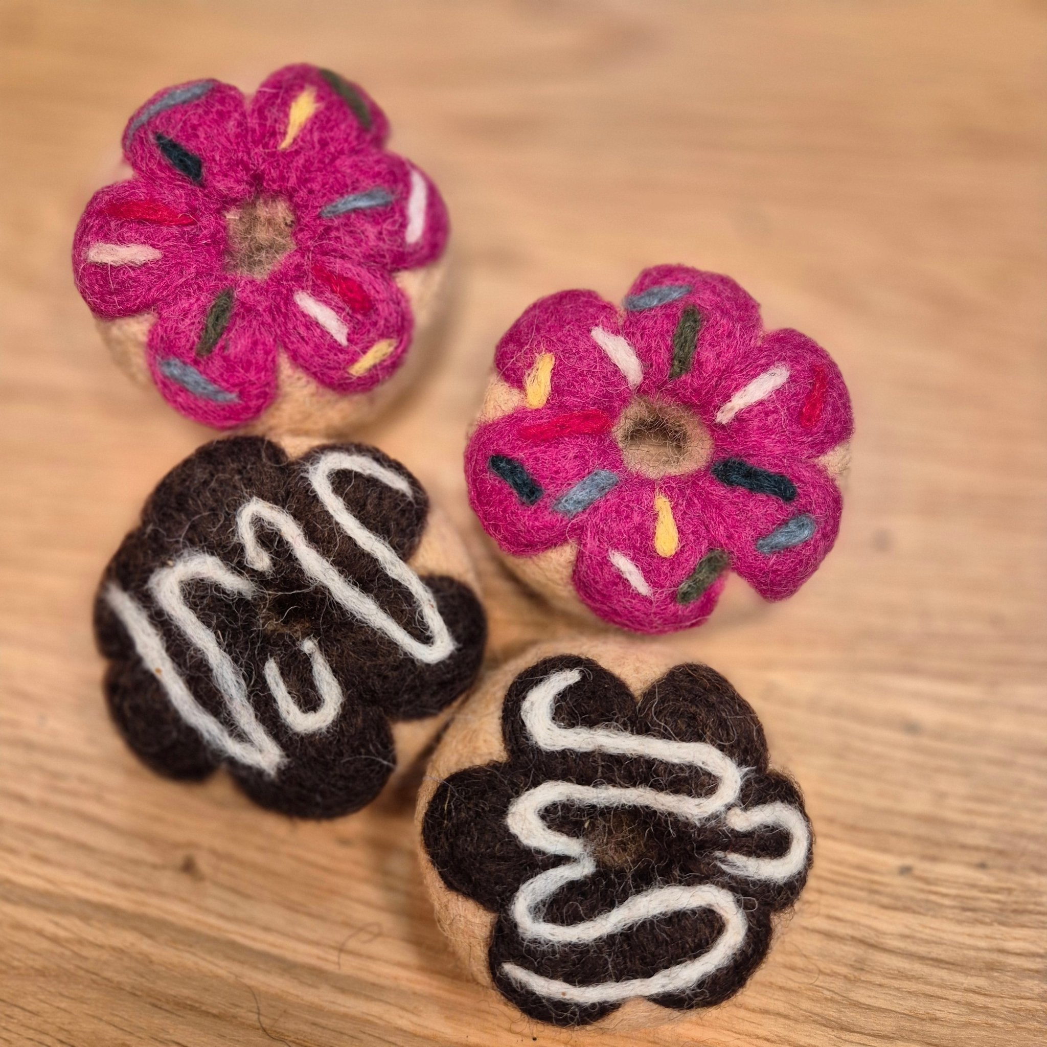 Donut en Feutre Naturel pour Chat - COCOON PARIS - DOG DéliCAT