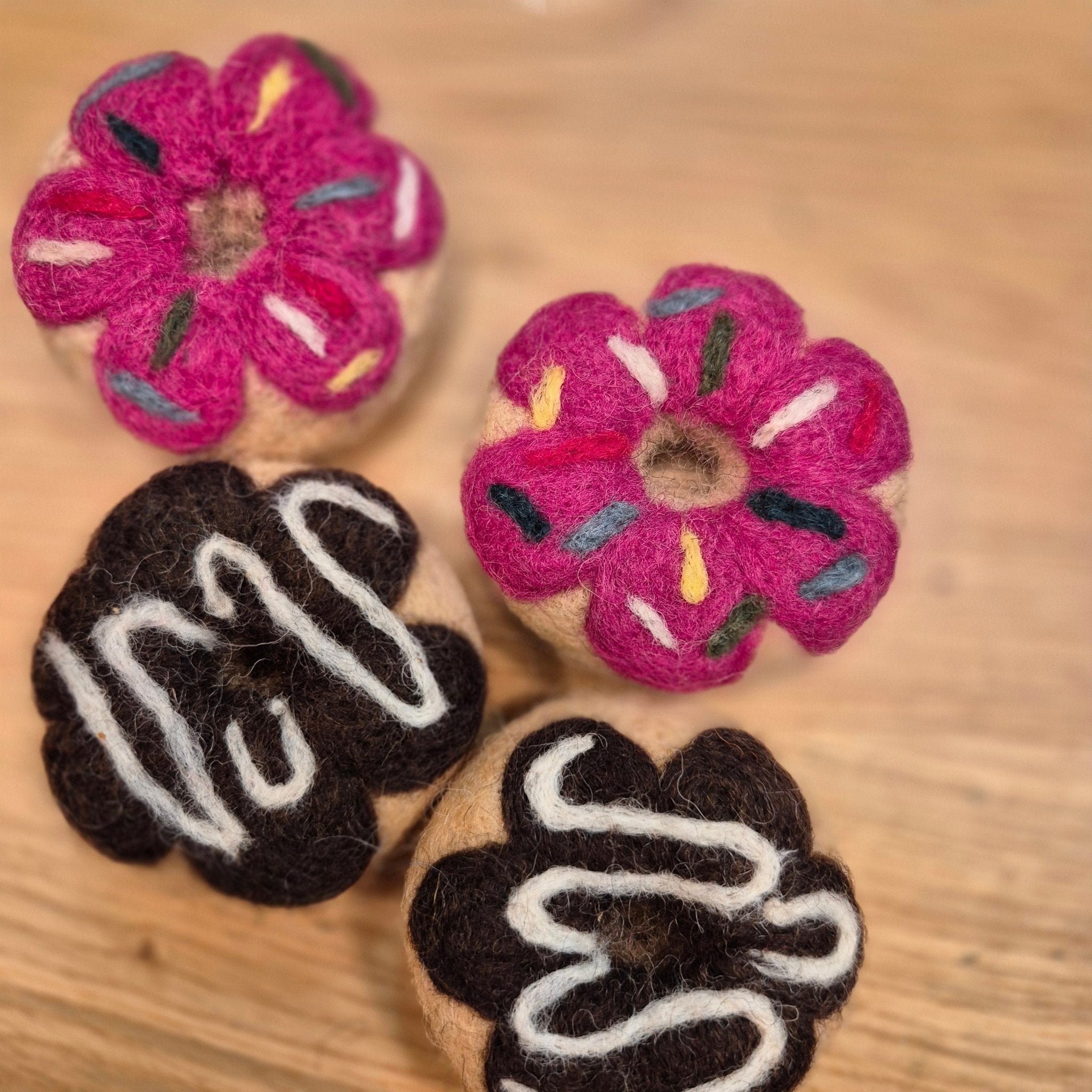 Donut en Feutre Naturel pour Chat - COCOON PARIS - DOG DéliCAT