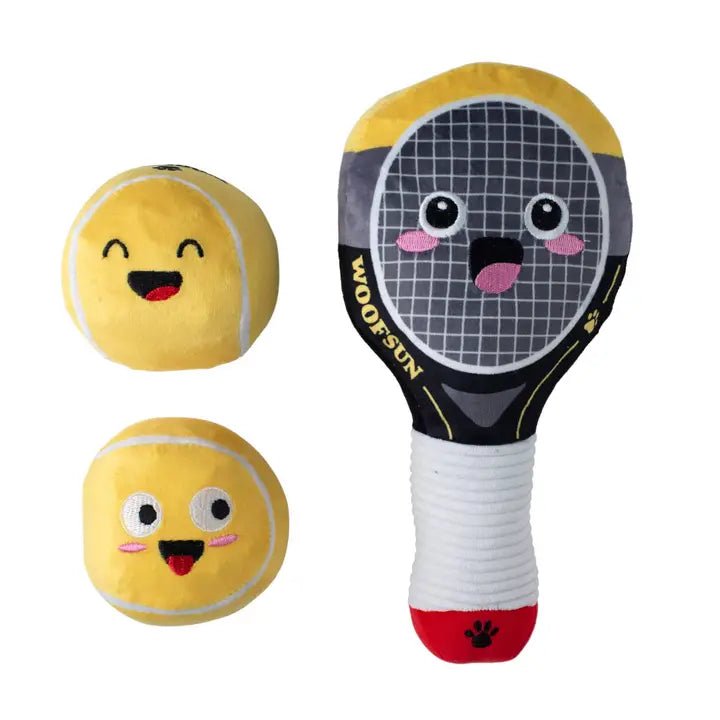Ensemble de jouets en peluche pour chien Serving Aces Fringe Studio
